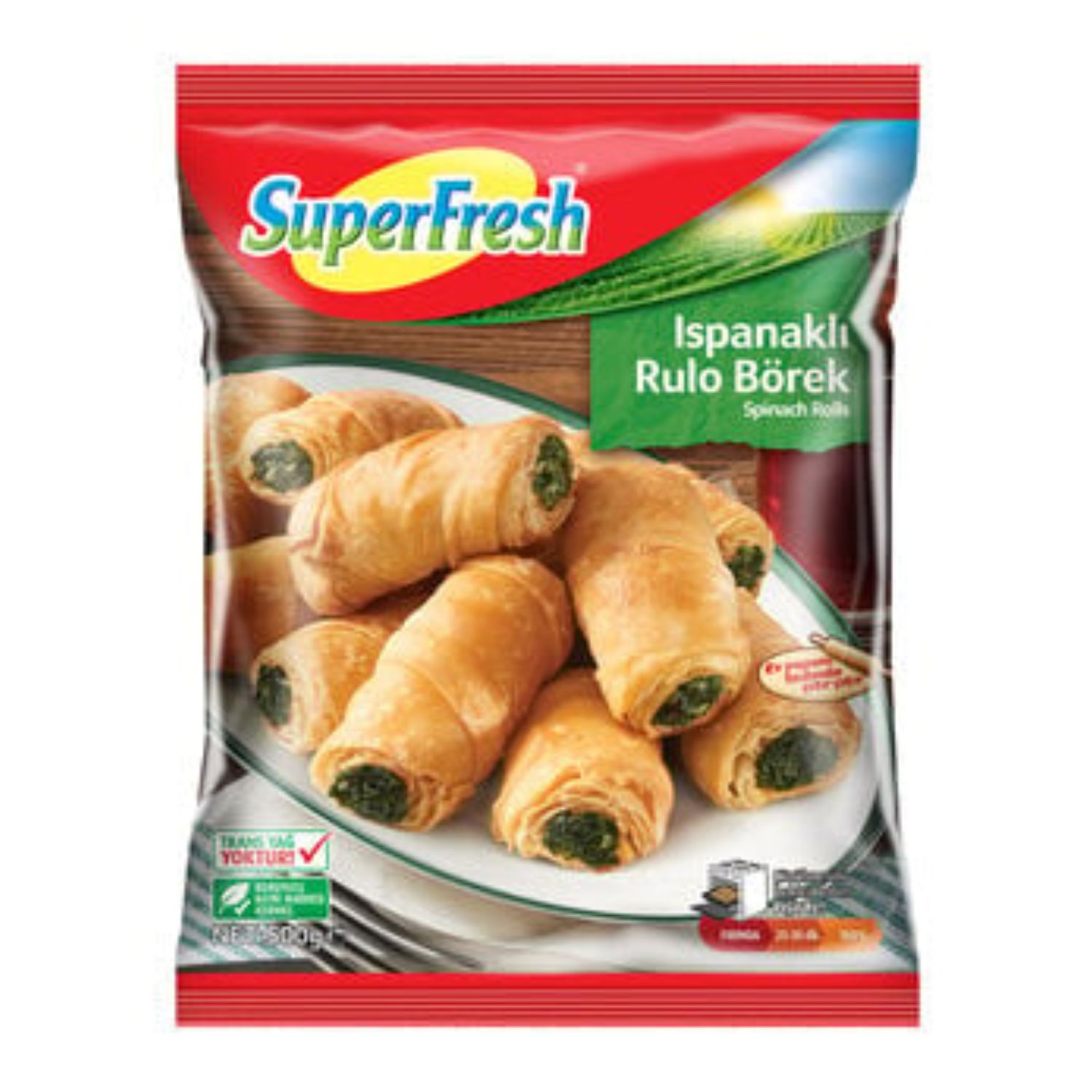 Superfresh Mini Spinach Borek 500g